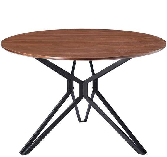 Стол Hert Ø120 см, орех