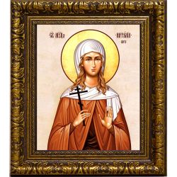 Наталия Карих святая мученица. Икона на холсте.