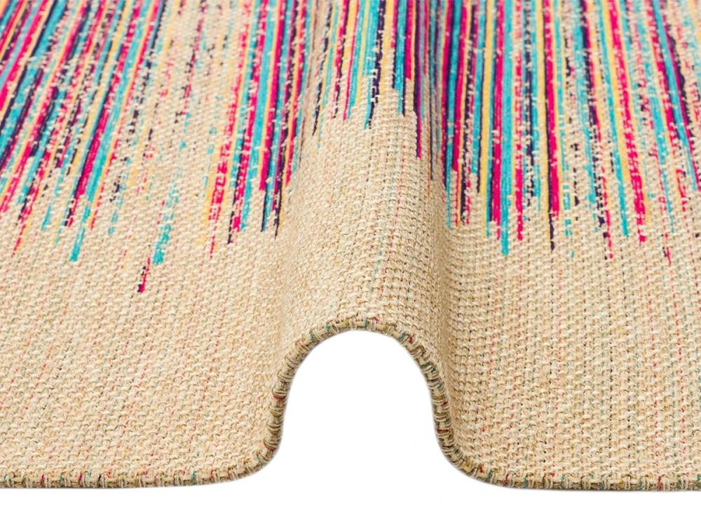 Ковер BROOKLYN 160*230, бежевый,фиолетовый