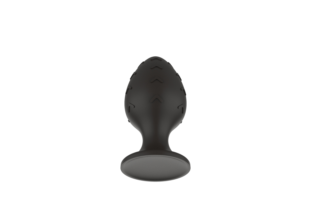 Силиконовая анальная пробка черная S (5.8*2.8cm) 3302-01