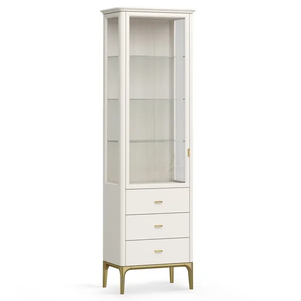 Витрина стеклянная малая L