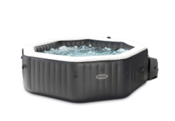 СПА-бассейн Intex Jet&Bubble Deluxe 168/218х71 см, восьмигранный, гидромассаж+пузырьк., хлоргенератор (28462)