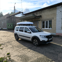 Автобокс Way-box Shuttle 650 на Lada Largus