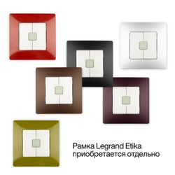 Citilux Смарт-Пульт CLR4W Радиовыключатель двухклавишный Белый