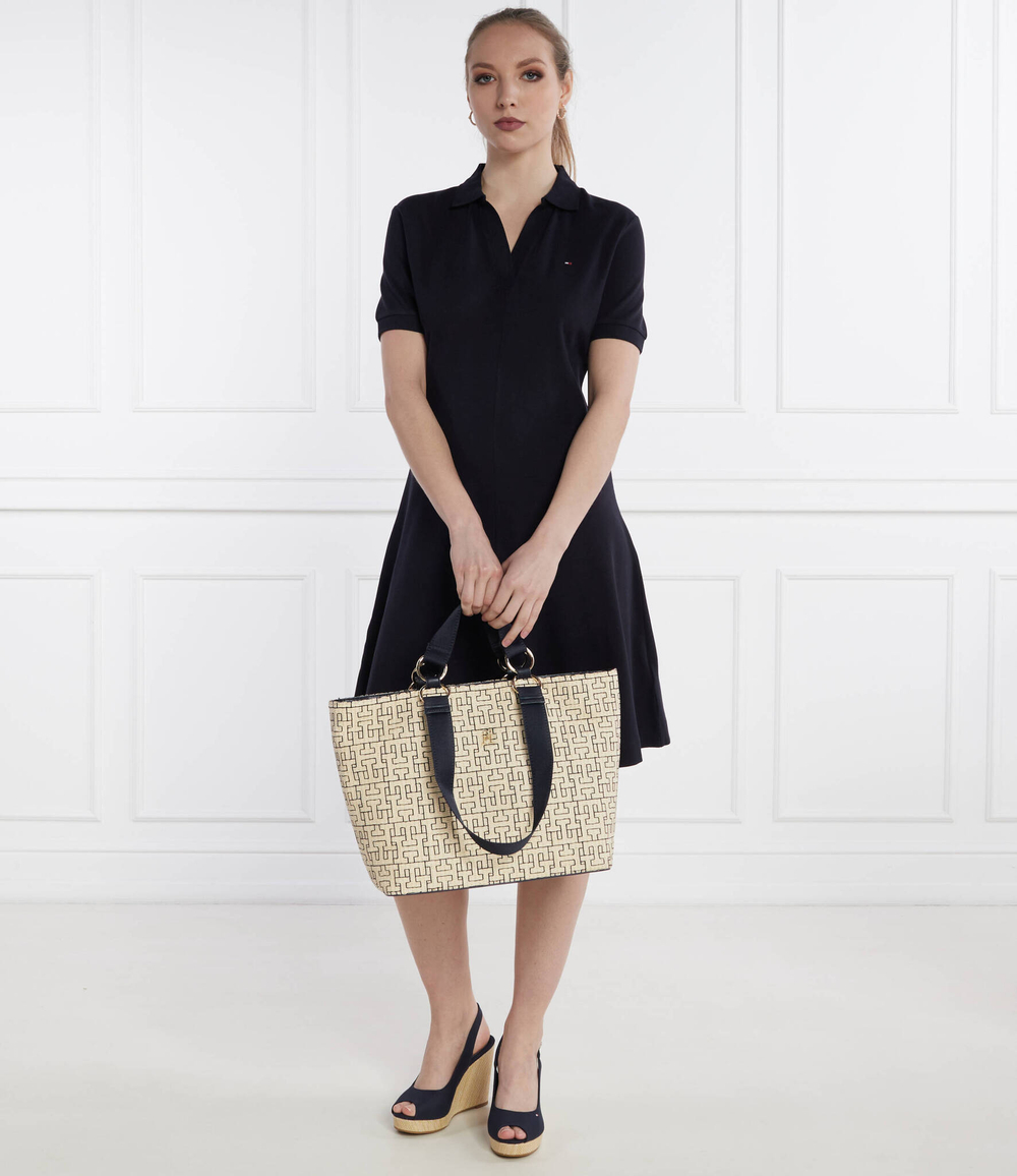 Сумка-шопер CITY MONO Tommy Hilfiger - бежевый(AW0AW16406)