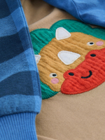 Пижама для мальчика Next K98-565, 3 шт., Синий, Зеленый, Бежевый