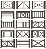 Ограждения из ДПК PREMIUM 3D Сборка №12 С глубокой текстурой