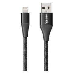 Кабель Anker PowerLine III USB-A - Lightning 1.8 м (A8813H11) черный