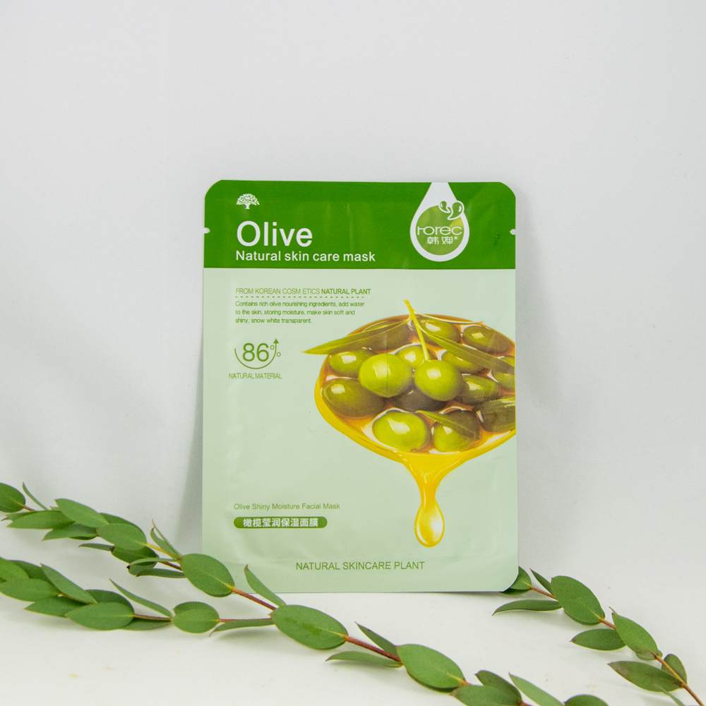 Тканевая маска с оливой