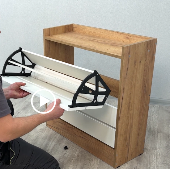 Обувница ЯМАЙКА Япт-3 графит серый / камень серый