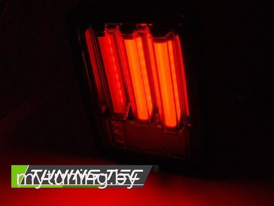 Задние фонари для Jeep Wrangler JK (07-18) LED черные темные