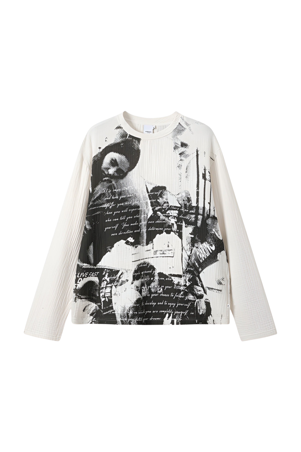 Лонгслив KREATE "Subway Love" Textured Longsleeve