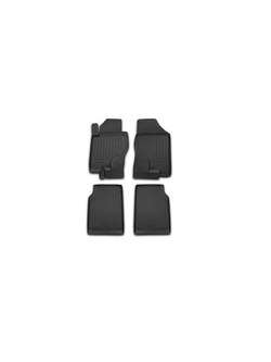 Коврики в салон для NISSAN Navara МКПП 2005-, 4 шт. (полиуретан) NLC.36.19.210