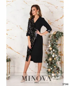 Платье 1152Н-золото Minova