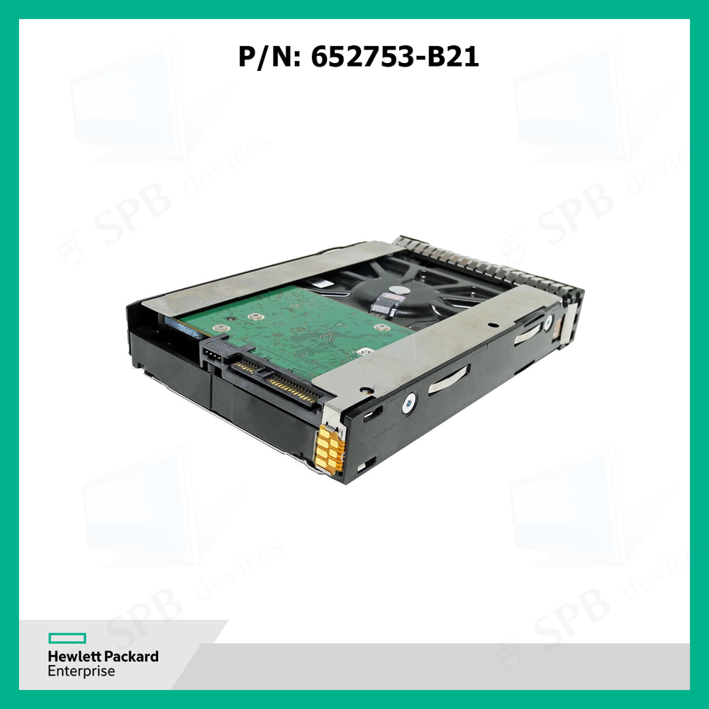 Жесткий диск HP HDD 1Tb SAS HP MDL Hot Plug 7200rpm, 3.5, 652753-B21, 653947-001