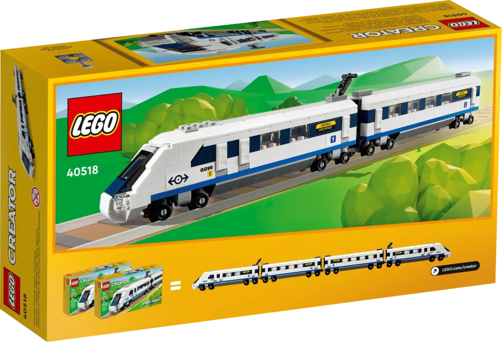 Конструктор LEGO Creator Expert 40518 Скоростной поезд