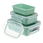 Набор ёмкостей для продуктов ФРЕШ (0,4 л + 0,8 л + 1,4 л) М1426