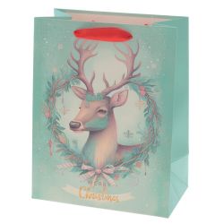 GAEM Пакет подарочный (бумага, плотность 210г/м2, блок 12шт), L18 W10 H23 см, 4в.