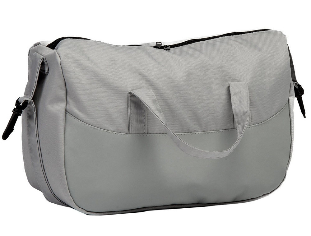 Детская коляска Indigo Impulse Eco 3 в 1 с автокреслом Avionaut Cosmo Grey Ie04 св.серая кожа/св.серый