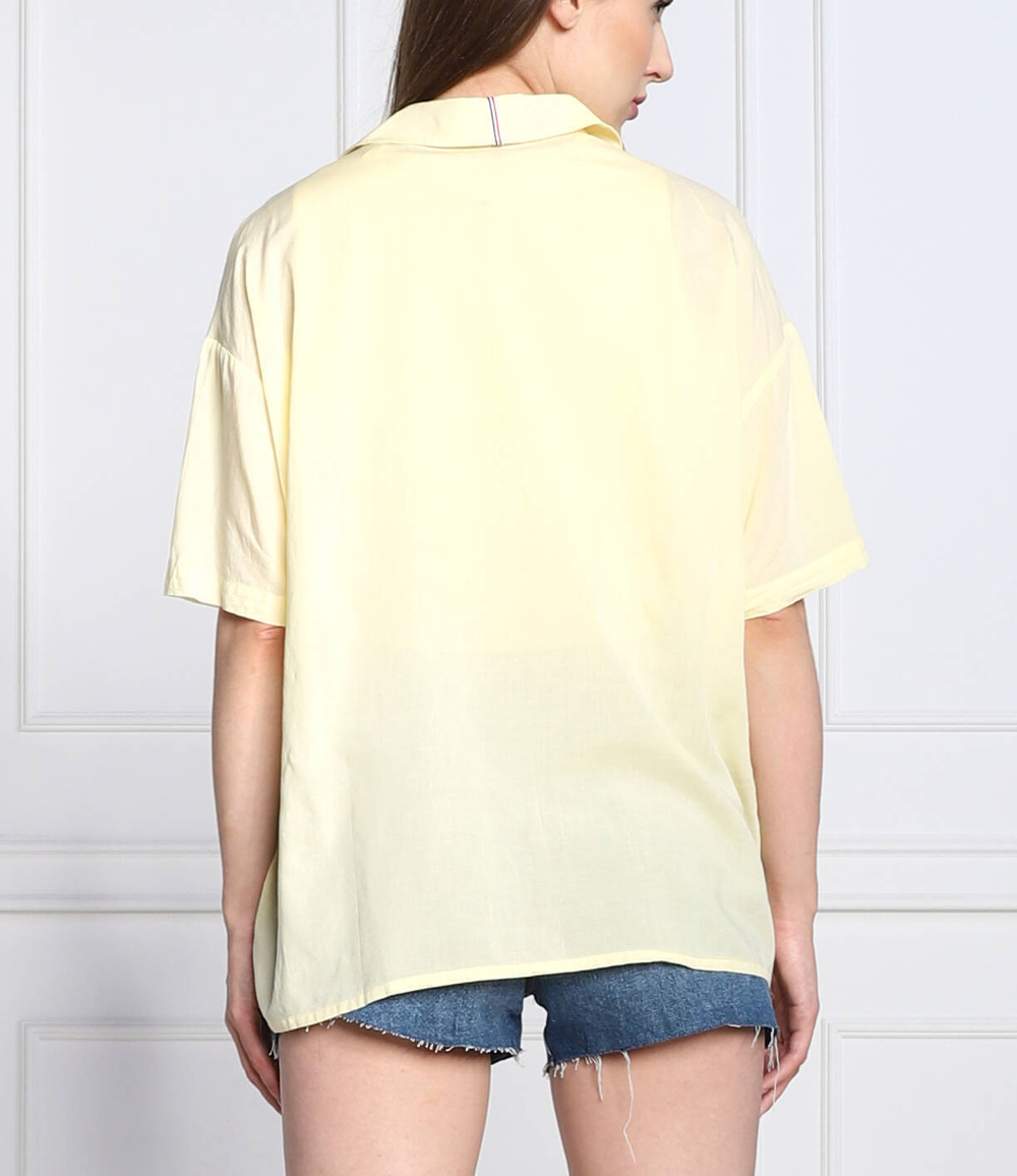 рубашка Tommy Jeans - желтый(DW0DW14182)