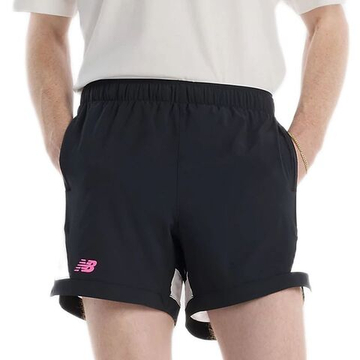 Мужские теннисные шорты New Balance Tournament Novelty - black