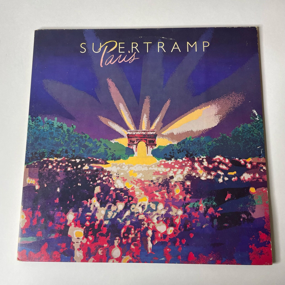 Винтажная виниловая пластинка LP Supertramp Paris (Holland 1980) Breakfast In America