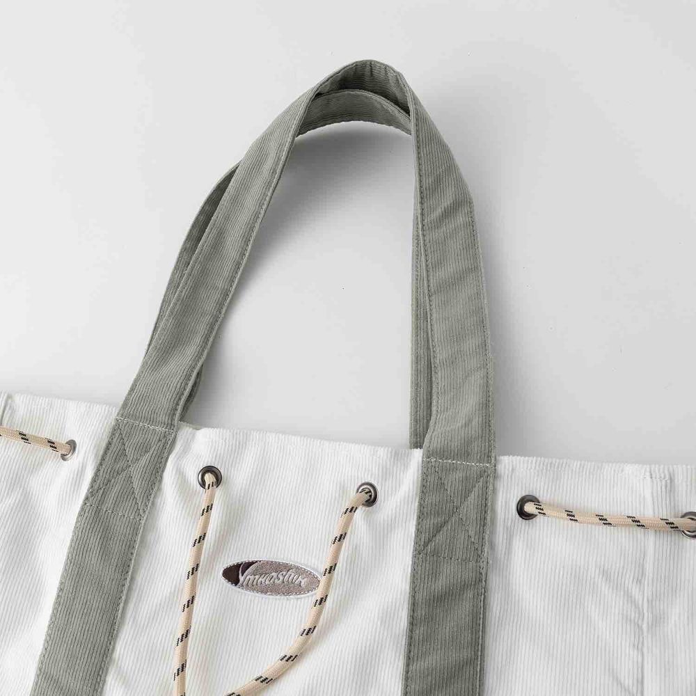 Шоппер Ymkashix Velvet series белый/серый