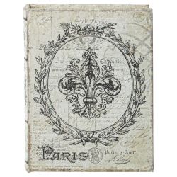GAEM Шкатулка-книга с кодовым замком, L19 W5,5 H25 см