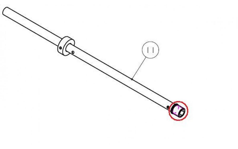 Пистон воздушный для вилки RST FIRST 30 Пистон воздушный для вилки RST FIRST 30