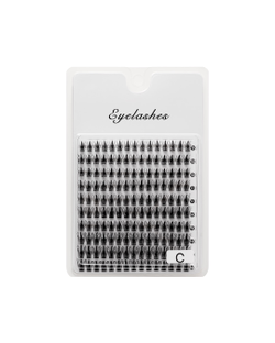 Накладные ресницы Eyelashes Лучики 9-14 mm