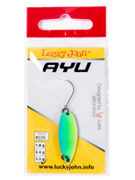 Блесна колеблющаяся Lucky John TR AYU длина 29мм/2.4г 006