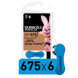 Батарейки Duracell ZA675-6BL