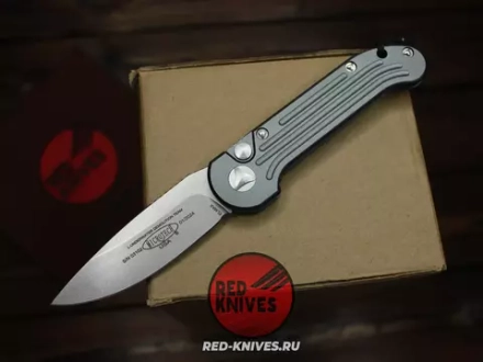 Нож MIcrotech LUDT - серая рукоять (эксклюзив RED-Knives) RK-459
