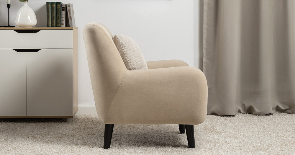 Дакота кресло для отдыха (кремовый)