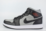 Кроссовки Nike Air Jordan 1 Black / Grey / Red