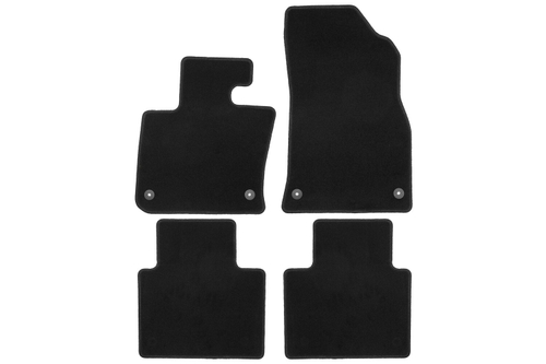 Коврики в салон для GEELY Monjaro, 2022-, кроссовер, 4шт. (текстиль) KLEVER0107503001200K