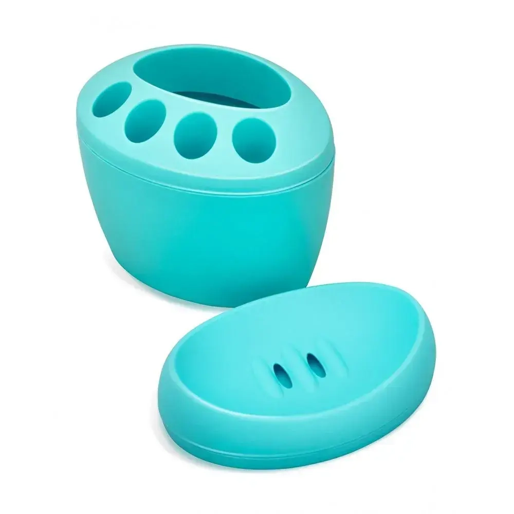 Набор Колор (мыльница открытая Камея подставка для зубных щеток Камея)