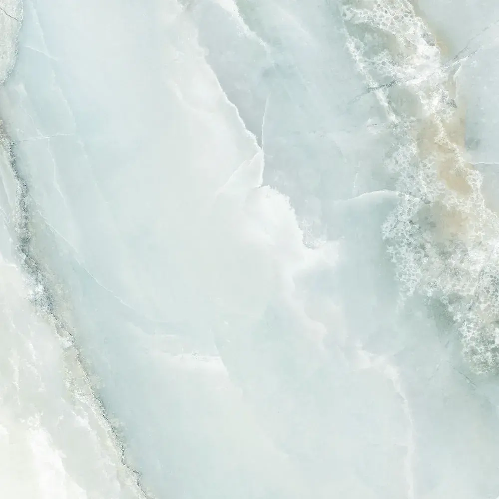 Керамогранит Alma Ceramica GFU57ORD06L Orlando 57x57 голубой лаппатированный под оникс