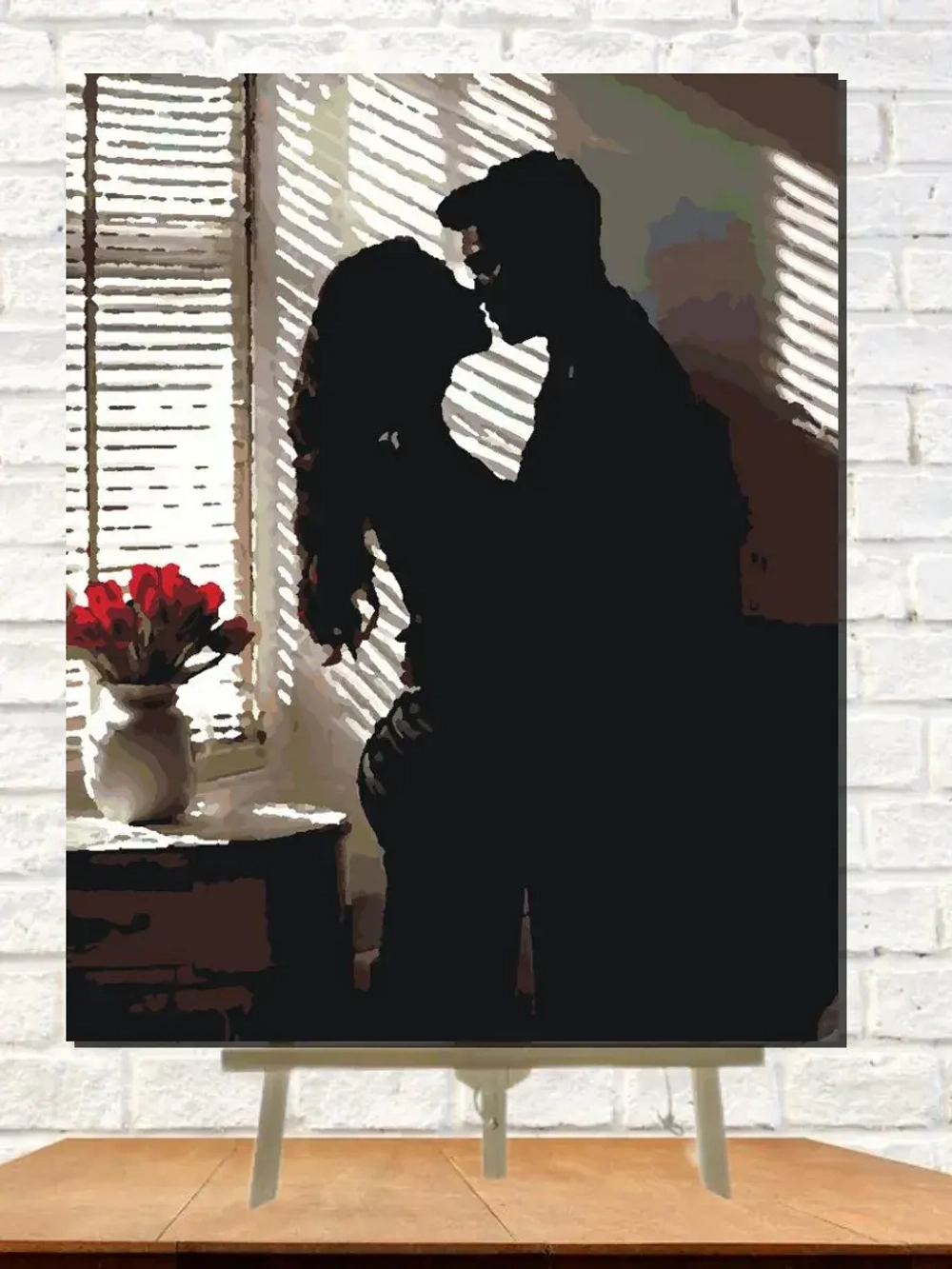 Картина по номерам Любовь пара