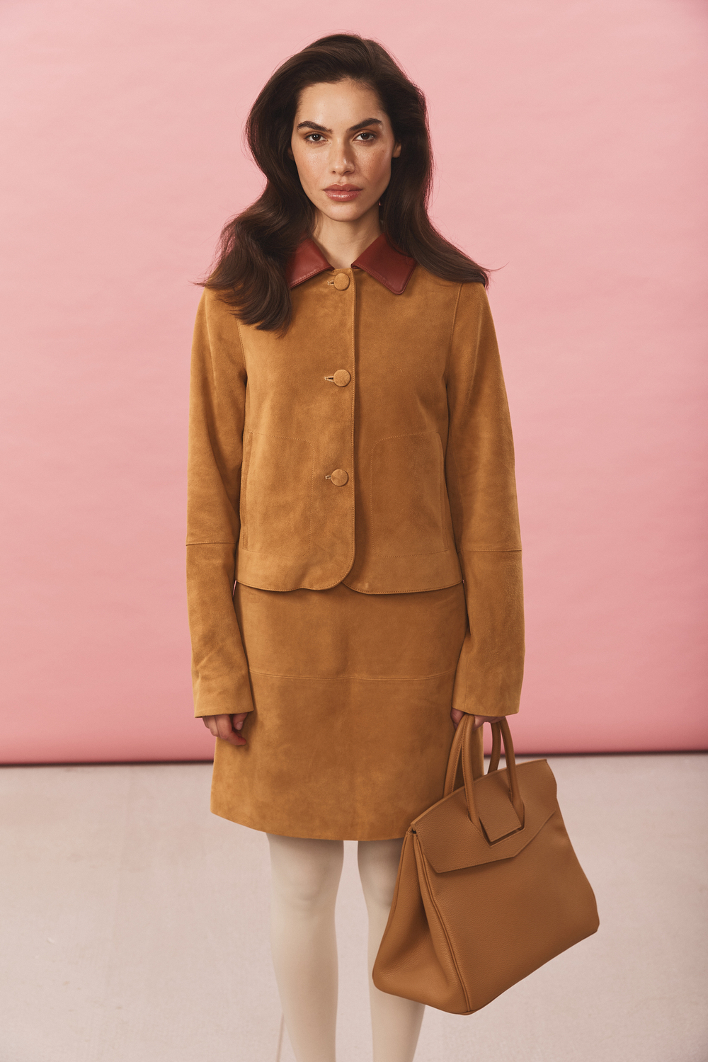 Bag JECKY M NEW caramel color