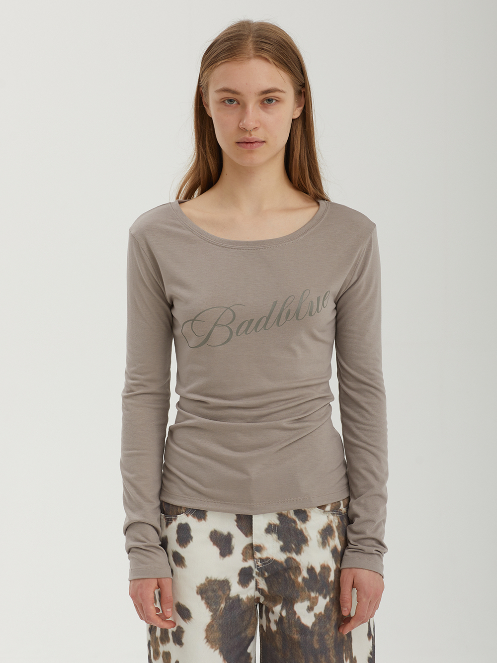 Женский Лонслив Loose Fit Top