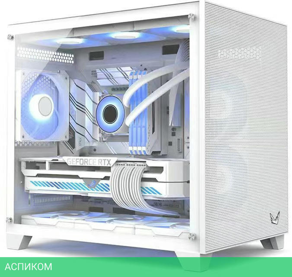 Корпус Formula Crystal Z5 TG без БП белый