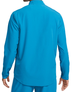 Мужская теннисная кофта Nike Court Advantage Packable Jacket - green abyss/rush fuchsia/white