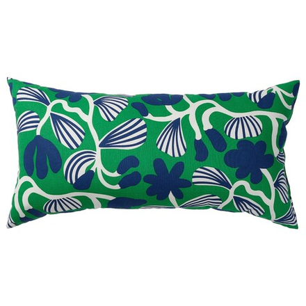 IKEA SANDMOTT  (ИКЕА САНДМОТТ)  -  Подушка, ярко-зеленый/зеленый, 30x58 см