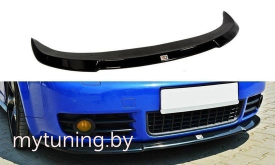 Сплиттер на бампер передний для AUDI S4 B6 (03-05)