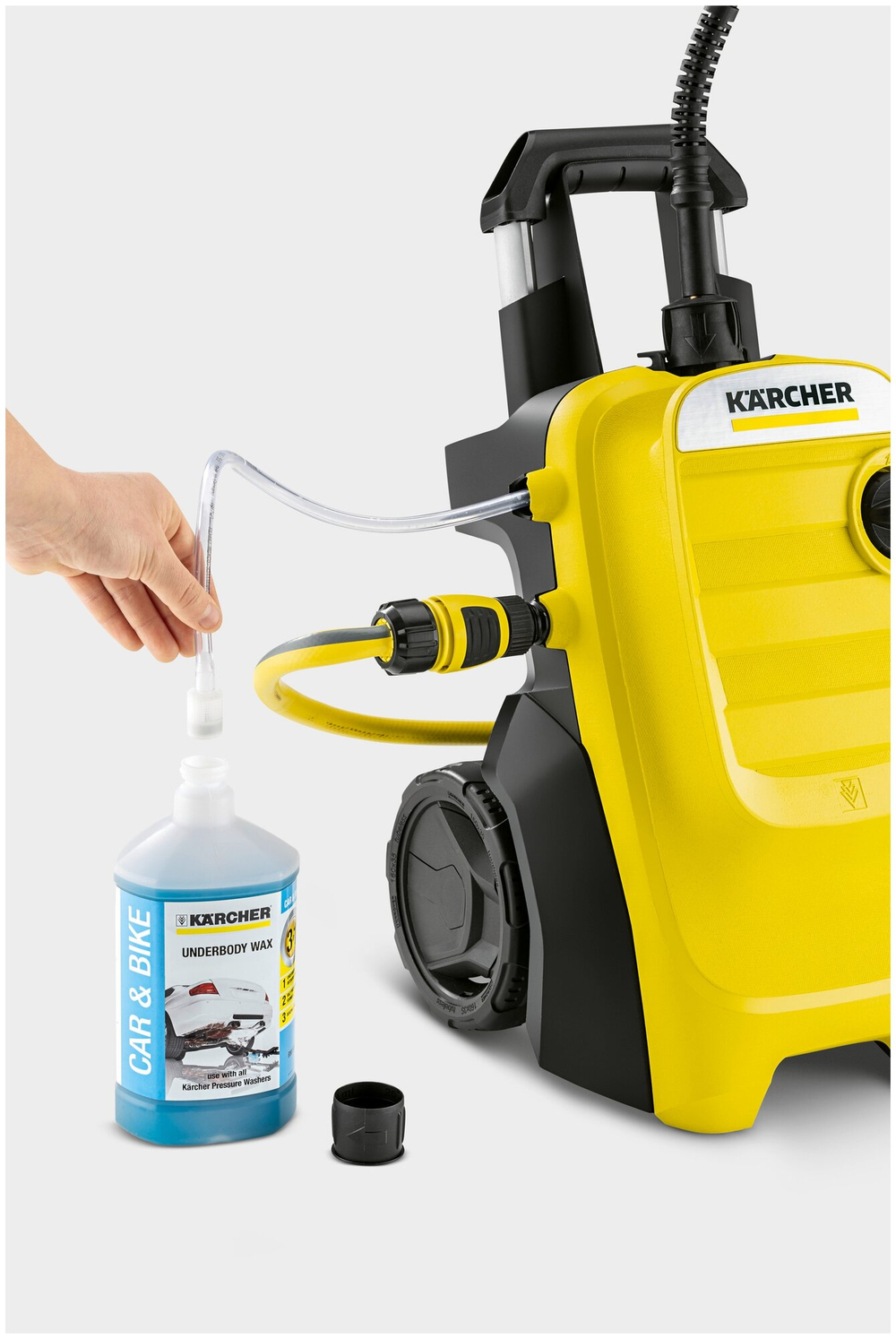 Мойка высокого давления KARCHER K 4 Compact (1.637-500.0), 130 бар, 420 л/ч