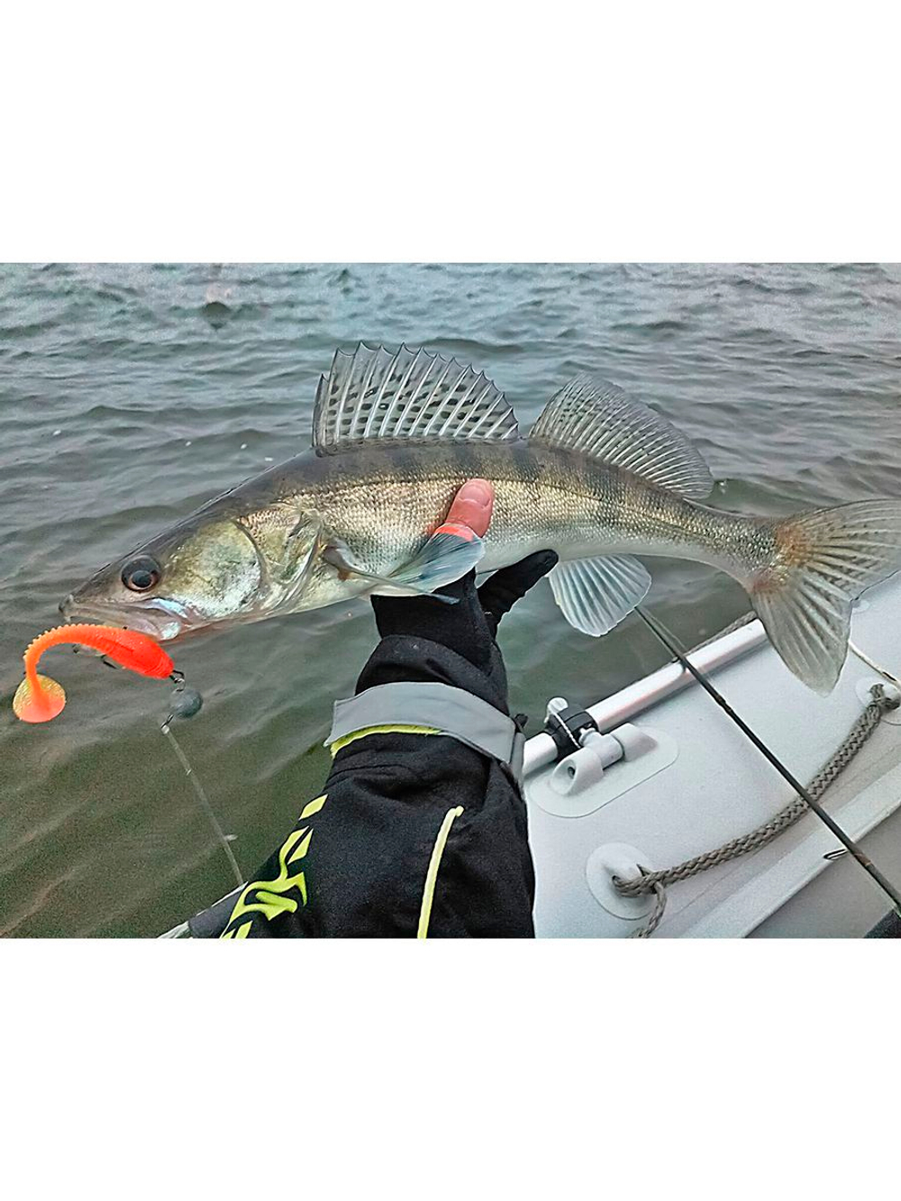 Виброхвосты съедобные LJ Pro Series TIOGA 3.9in (10.00)/T18 5 шт. в упак.