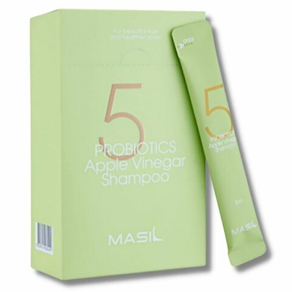 Masil Шампунь от перхоти с яблочным уксусом - 5 Probiotics apple vinegar shampoo, 8мл*20шт