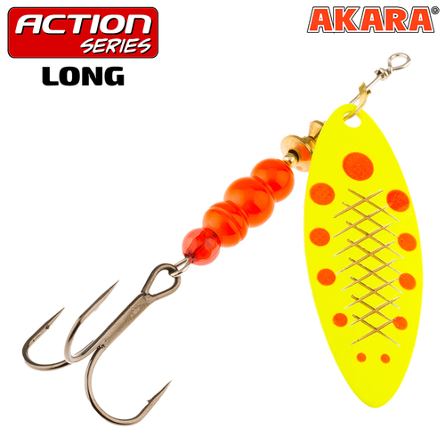 Блесна вращающаяся Akara Action Series Long 3 12 гр. 3/7 oz. A 9