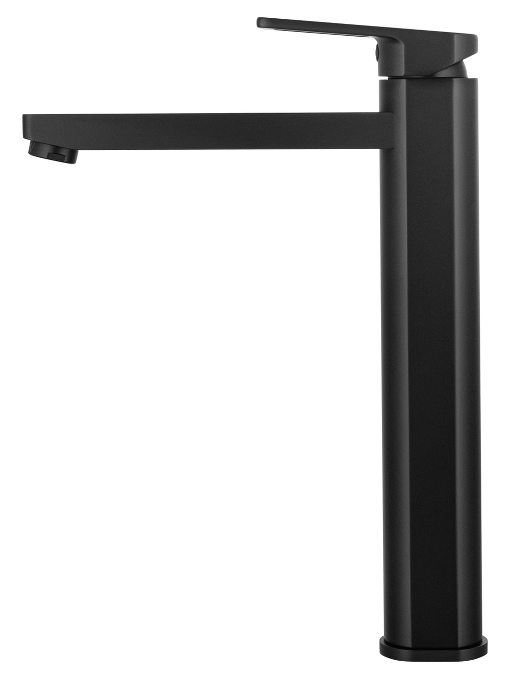 Смеситель для раковины высокий WONZON & WOGHAND FRAME, Черный матовый (WW-88239010-MB)